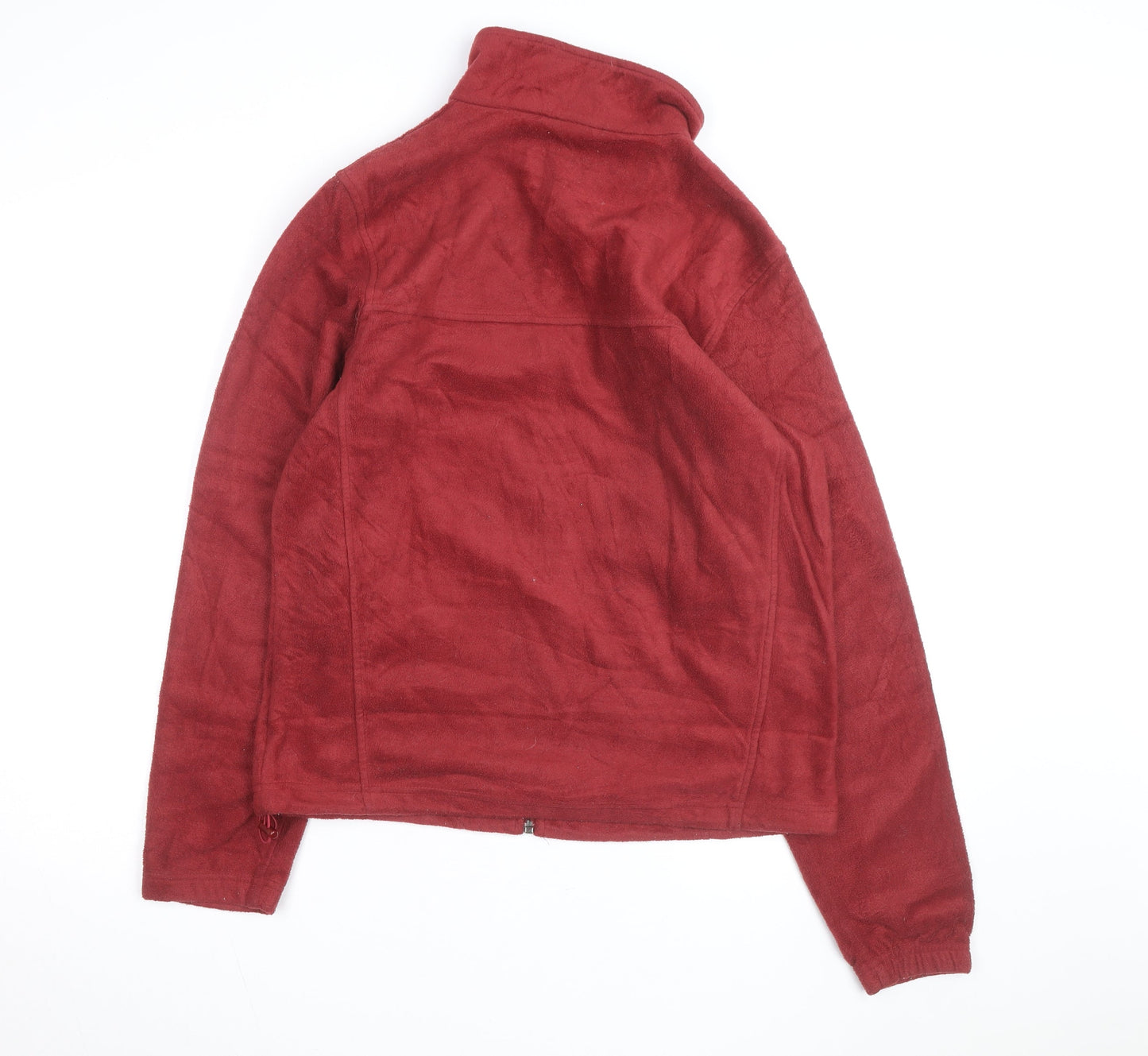 Columbia Men's Red Fleece Full Zip Outdoor Jacket Size M