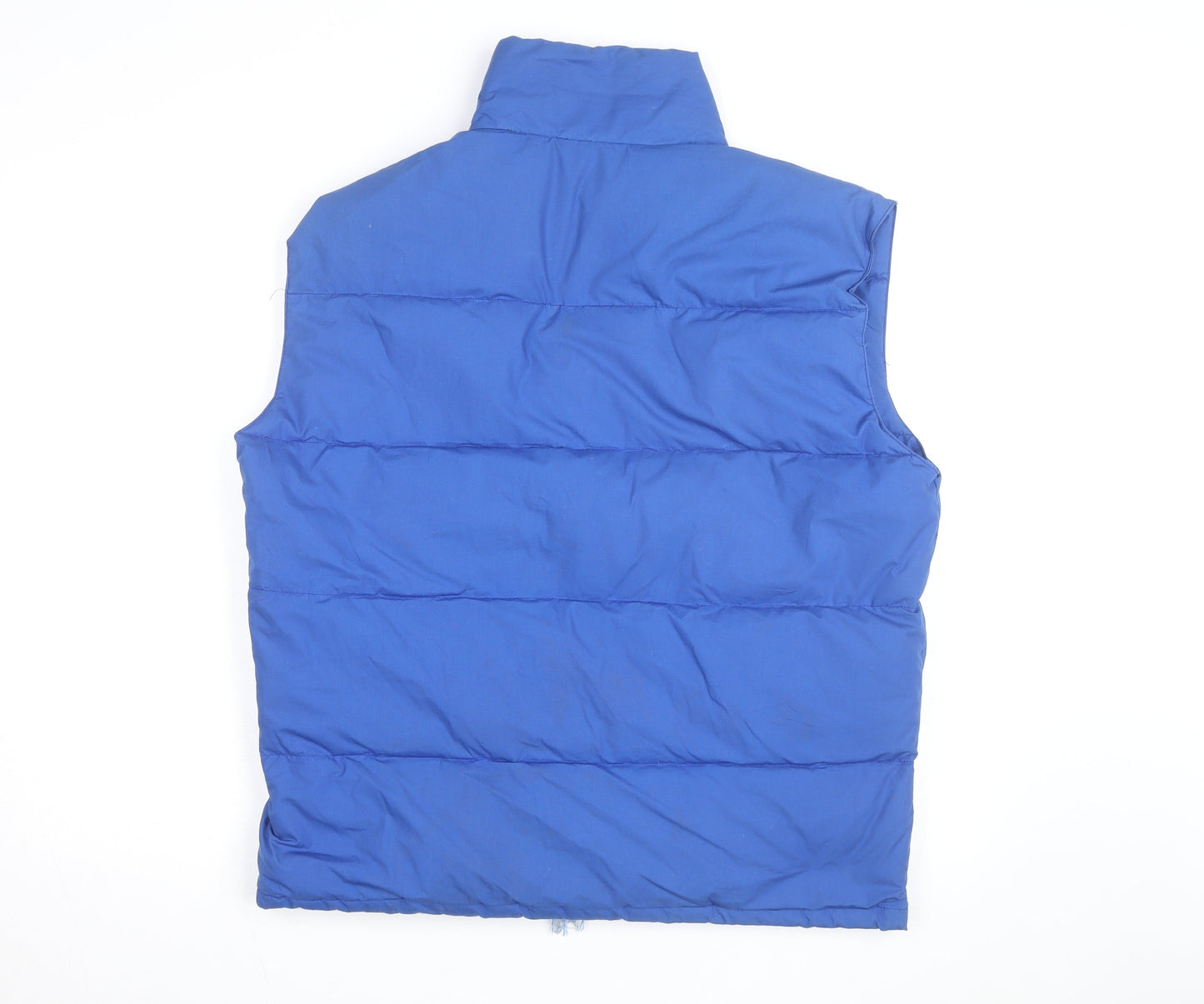 Stratos Mens Blue Puffer Waistcoat M Winter Outdoor Vest