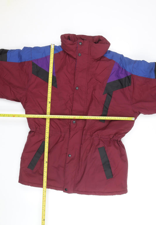 Apparatus Men's Multicoloured XL 80s Retro Puffer Jacket