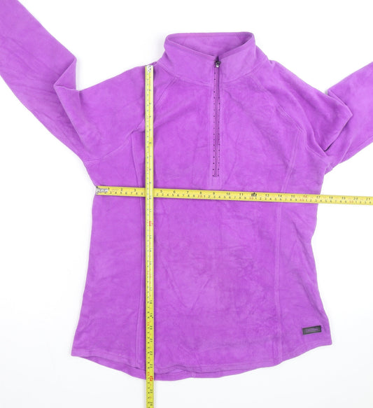 Calvin Klein Performance Women's Purple Fleece Pullover Sweatshirt L