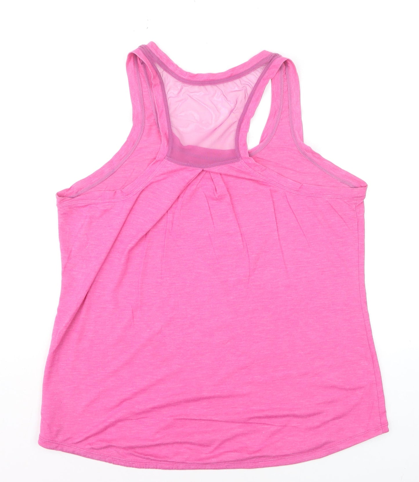 Athletic Works Women's Pink Racerback Tank Top M Lightweight Sportswear