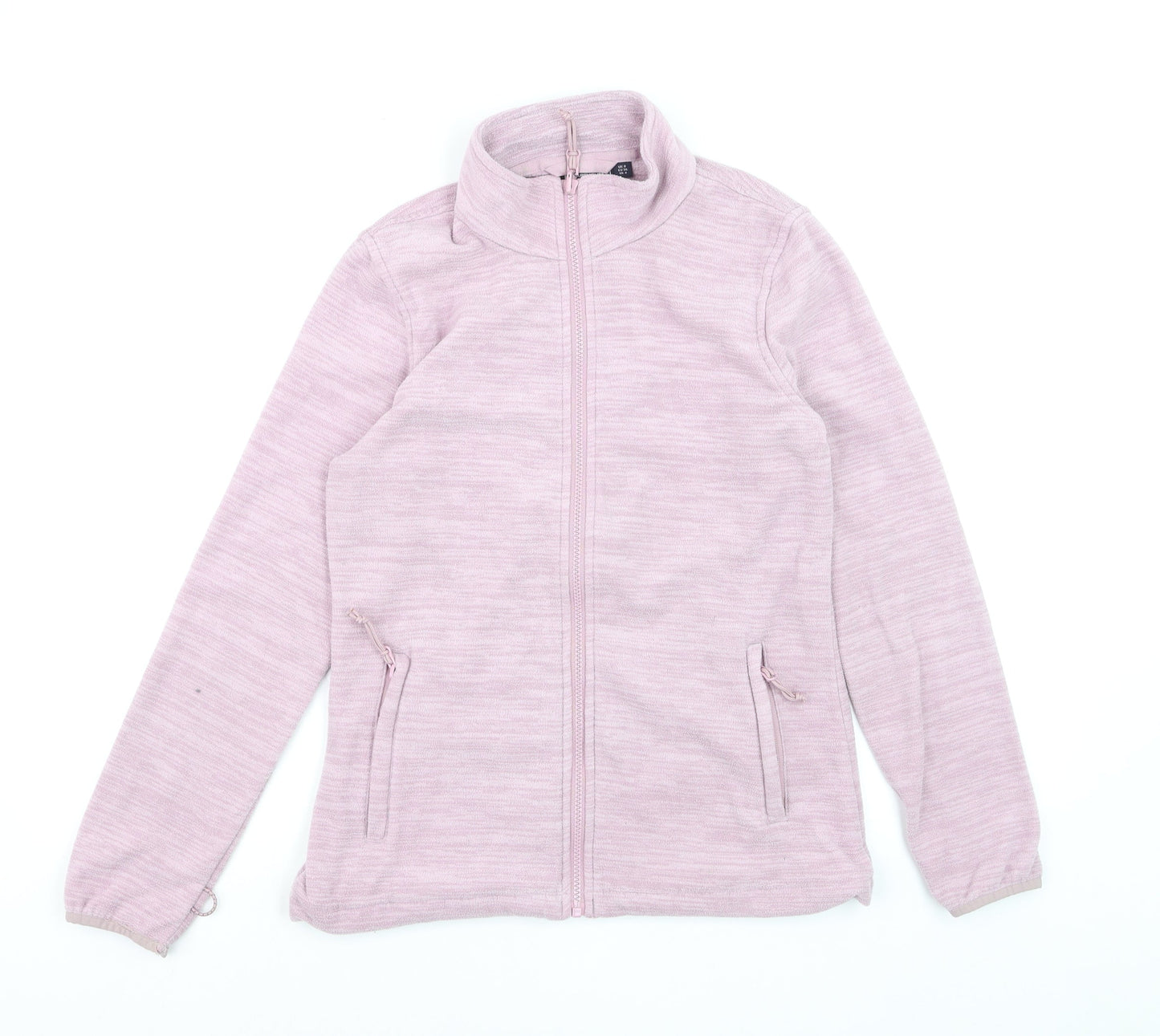 Mountain Warehouse Women Pink Full Zip Fleece Jacket UK 8
