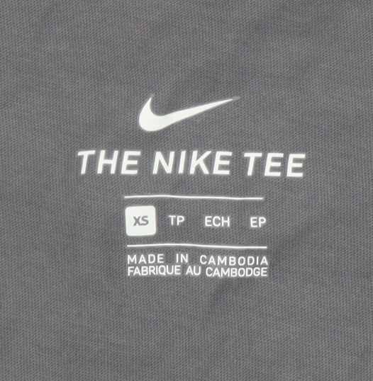 Nike Men's Grey XS Sleeveless Cotton Casual Sports Vest