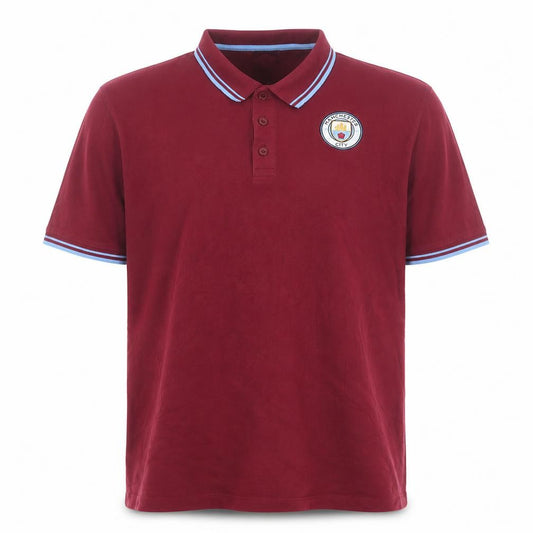 Fanatics Men’s 2XL Red Manchester City Polo Shirt Short Sleeve