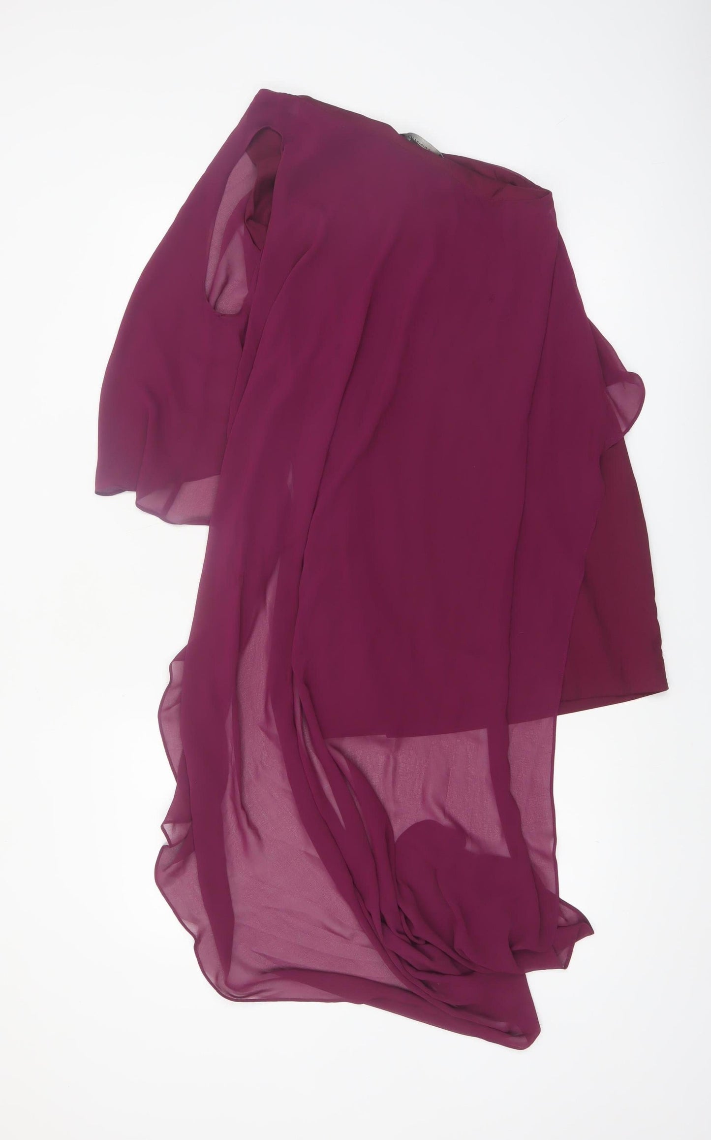 Marciano Women’s Purple One Shoulder Hi-Low Asymmetric Dress XS
