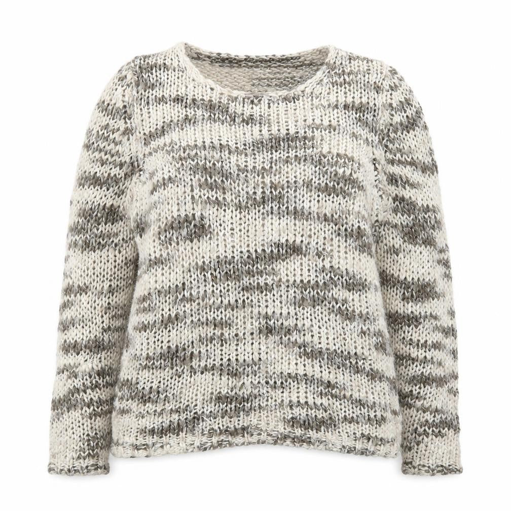 Mango Women's Multicoloured Chunky Knit Pullover Jumper Size 12