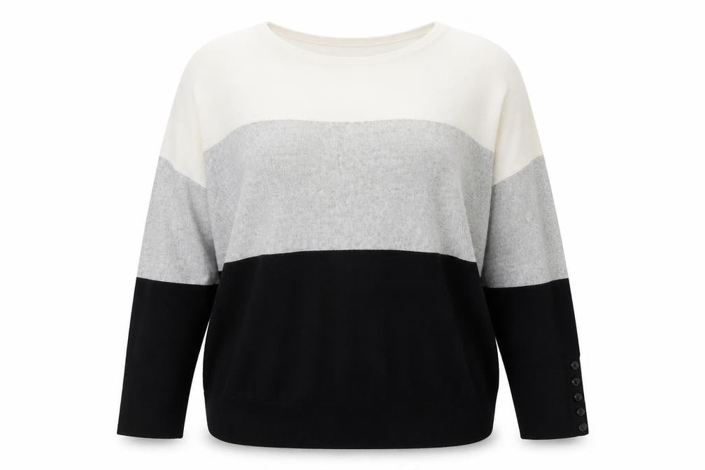 Mint Velvet Women's Multicoloured L Relaxed Knit Pullover Jumper