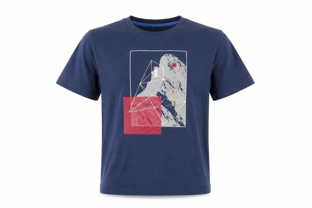 Trespass Boys Blue Quick Dry Graphic Print T-Shirt 11-12 Years