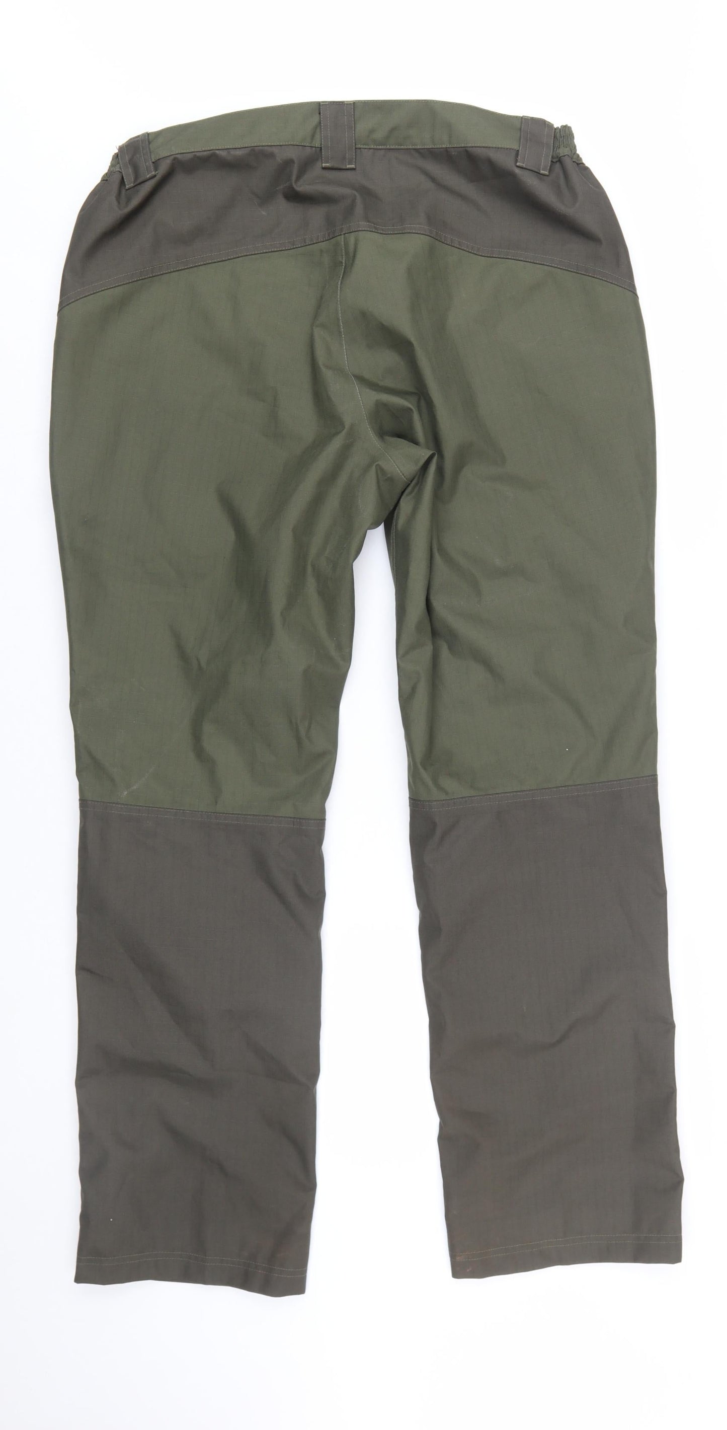 Decathlon Men's Green XL Cargo Trousers Lightweight Outdoor Workwear
