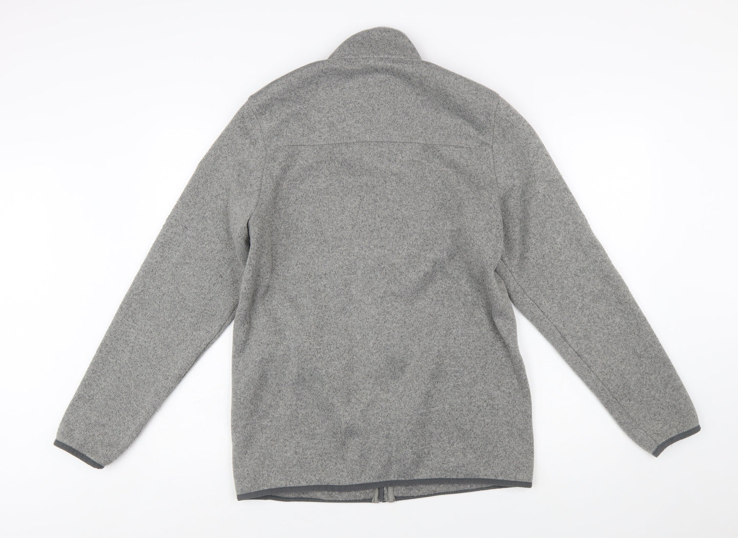 Craghoppers Mens Grey Fleece Full Zip Jacket Size M Outdoor Hiking