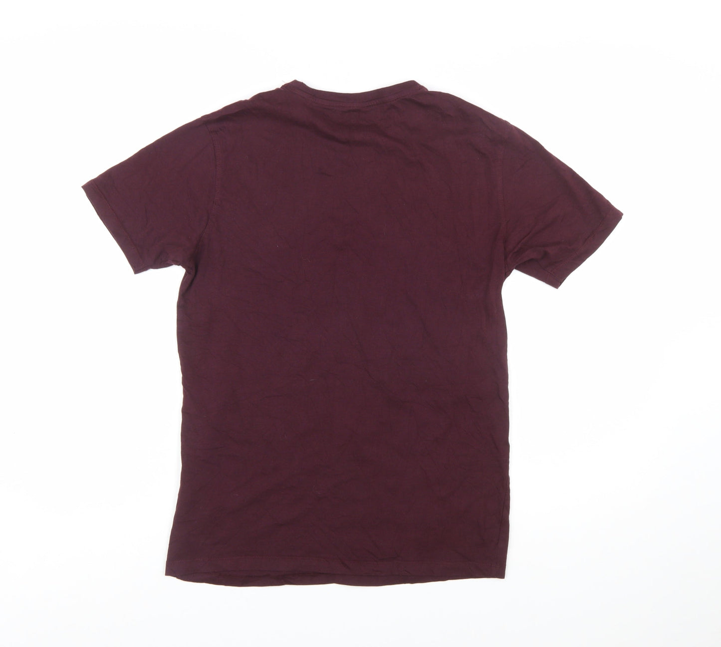 883 Police Men's Brown Slim Fit Cotton T-Shirt Size S