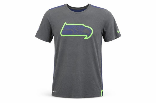 Nike NFL Onfield Dri-Fit Men's Grey Blue Small Short Sleeve T-Shirt