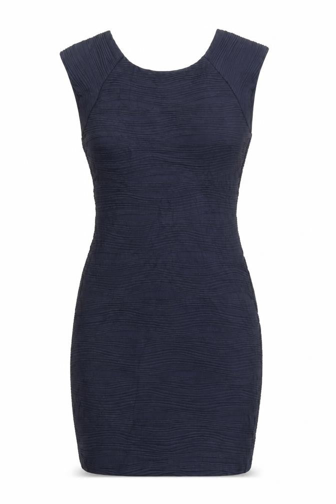 AX Paris Women Blue Size 8 Bodycon Sleeveless Short Dress