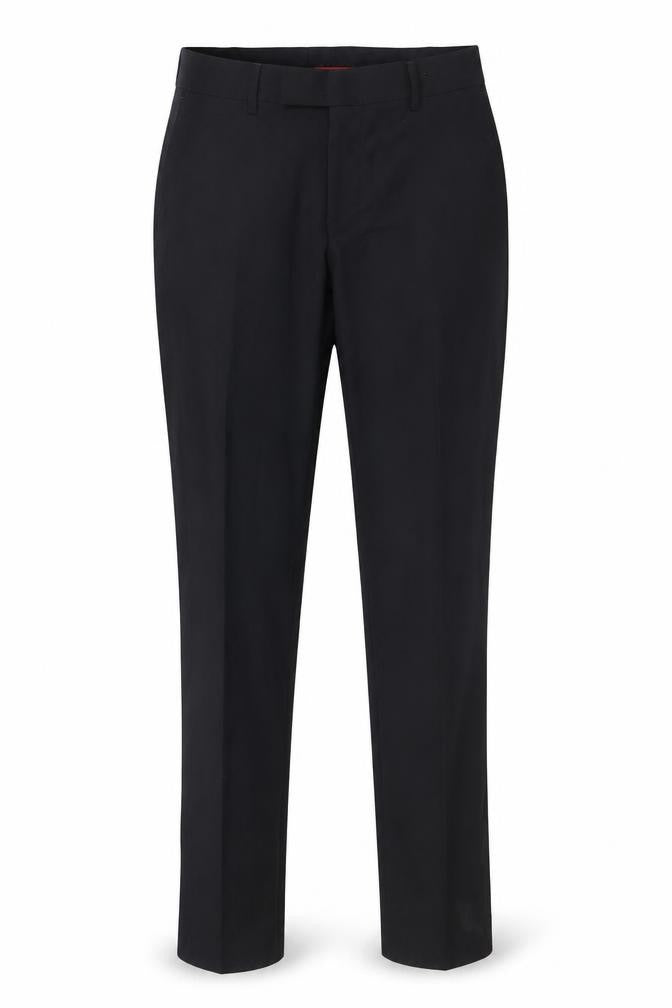 Dressmann Womens Slim Fit Black Dress Pants 30x32 Trousers