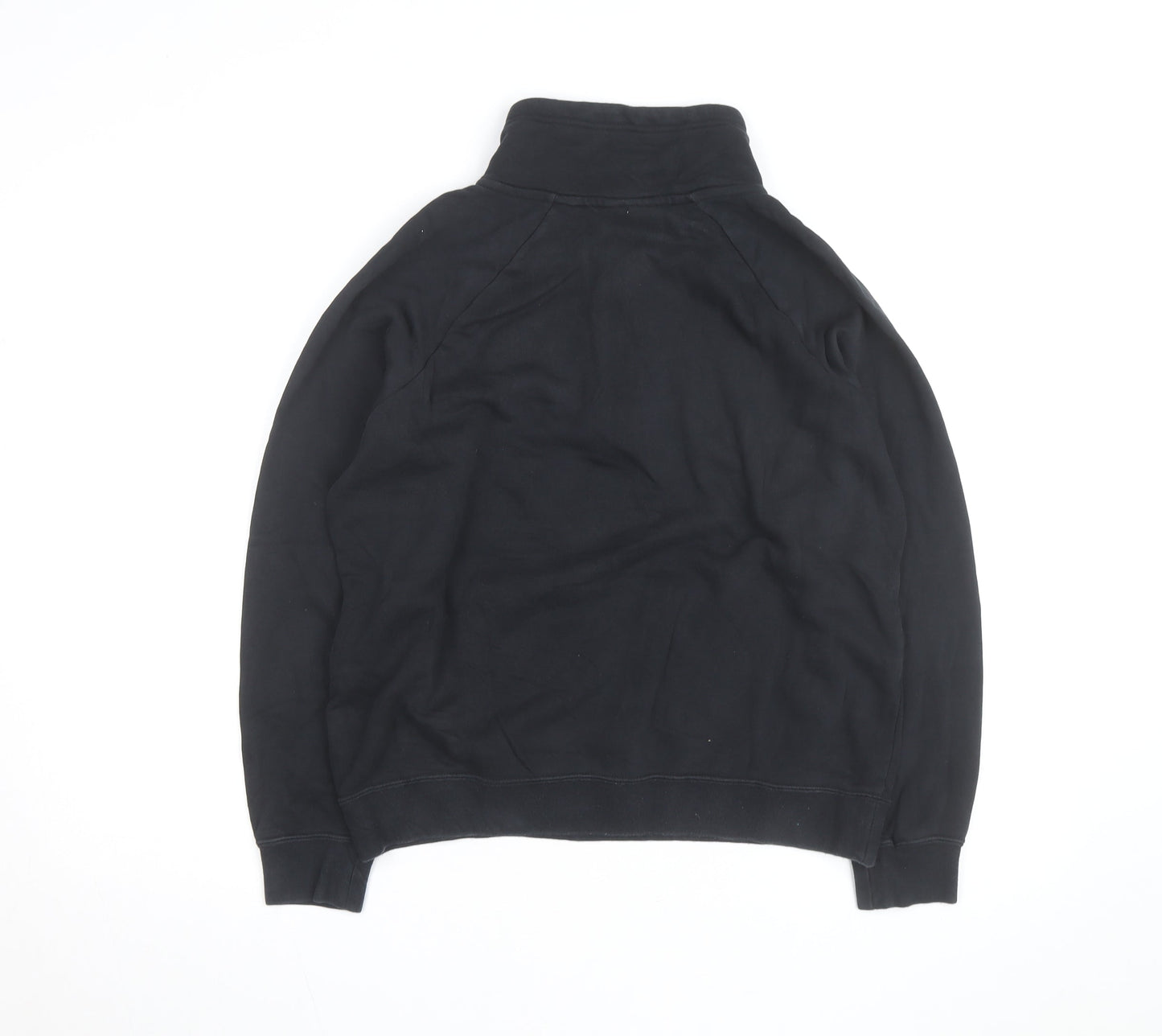Nike Men's Black Small 1/2 Zip Fleece Sweatshirt Pullover