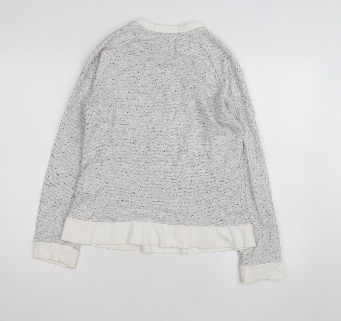 Crew Clothing Girls Grey Maison Crew Sweatshirt L Pullover Logo