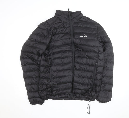 Peter Storm Men's Black Lightweight Down Puffer Jacket Size S