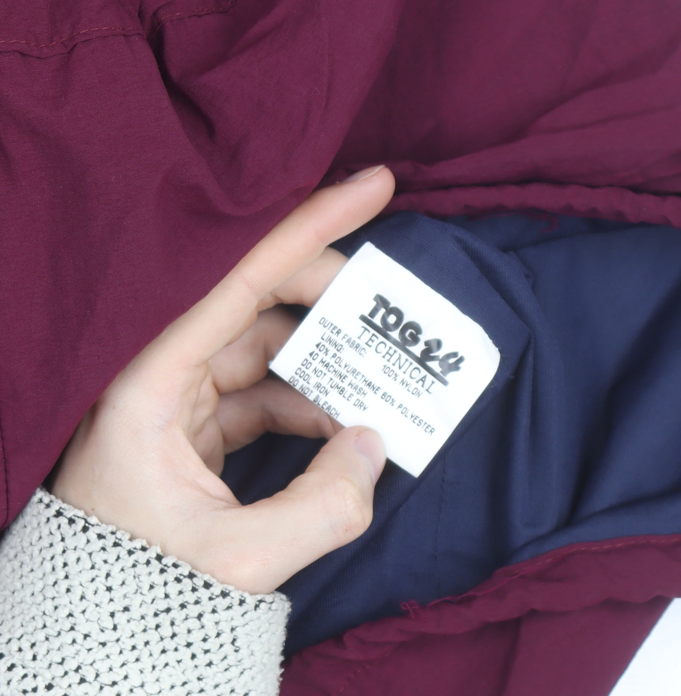 TOG 24 Women’s Red Waterproof Parka Jacket Size 12 Hooded