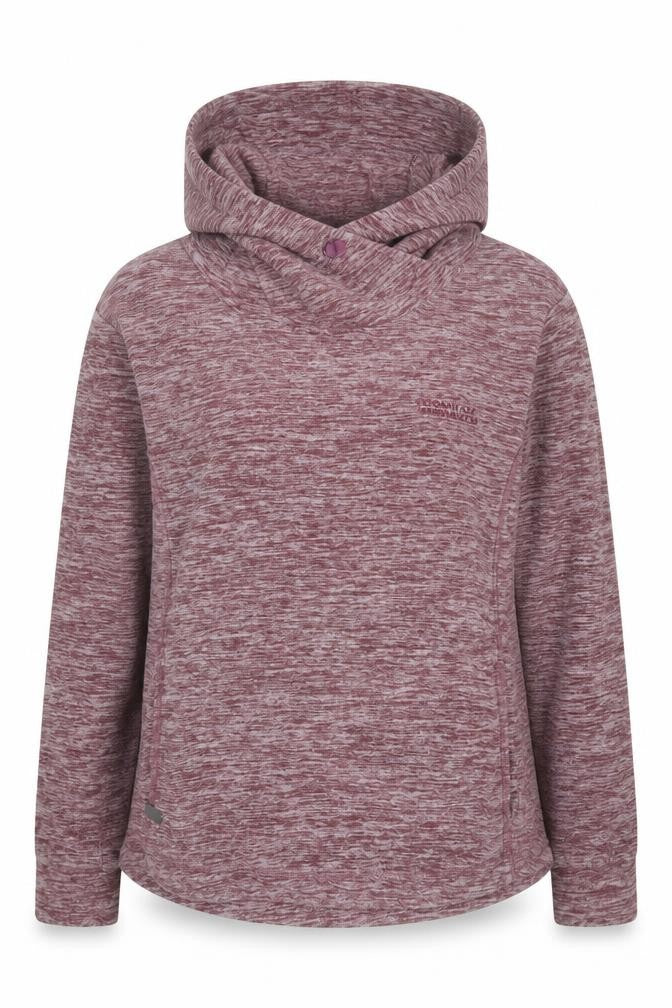 Regatta Womens Burgundy Hooded Pullover Hoodie UK 12 Polyester Blend