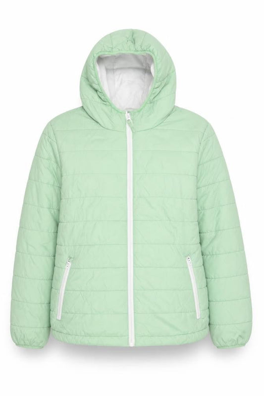 Peter Storm Women's Green Hooded Puffer Jacket Size 18