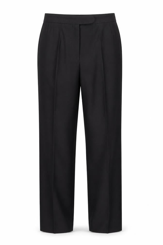 Lady Mens Brax Black Dress Pants M Regular Fit Straight Leg Trousers