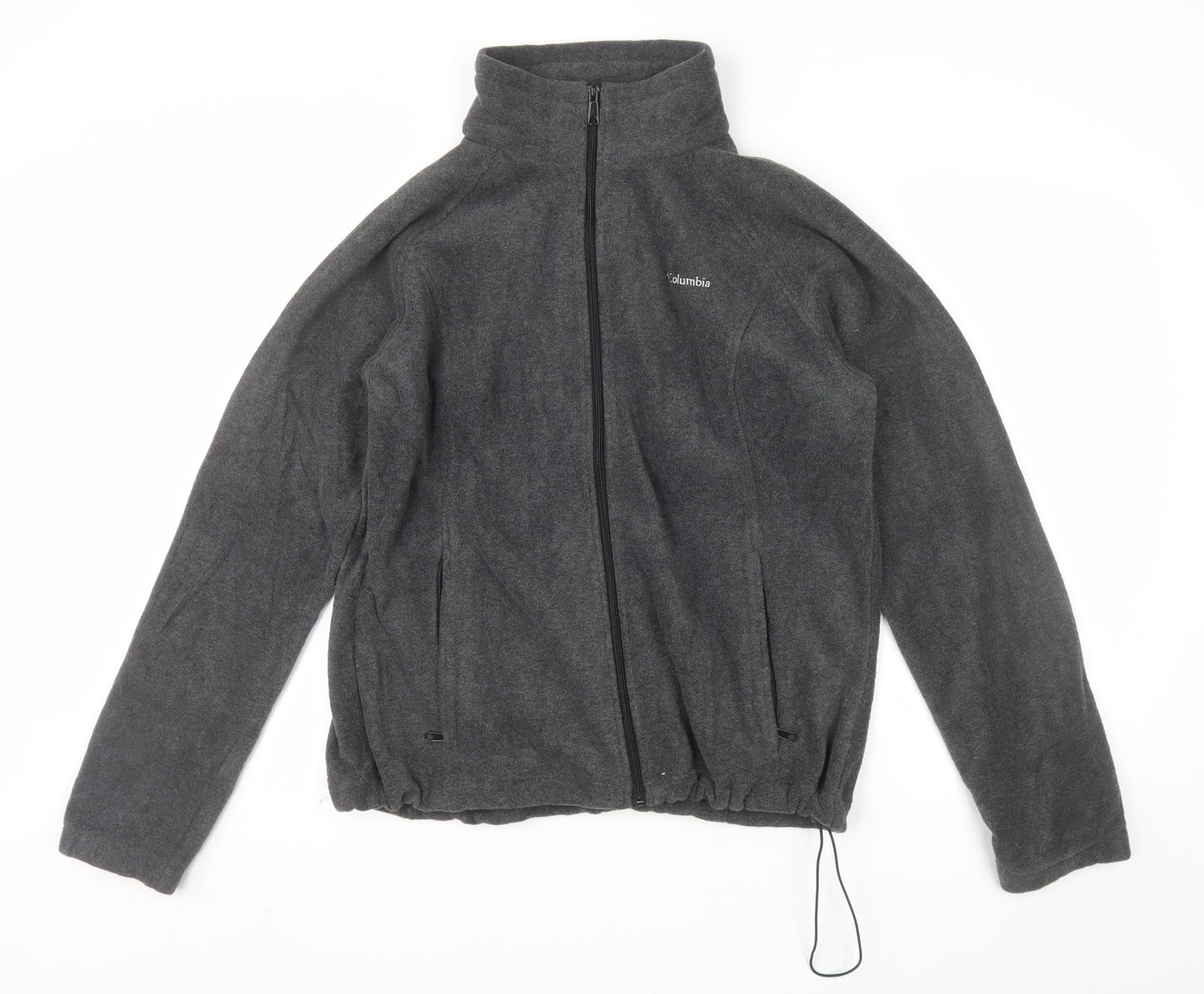 Columbia Mens Grey XL Fleece Full Zip Outdoor Jacket