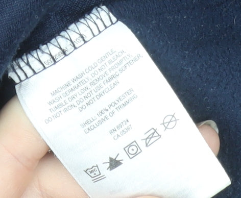 Columbia Men's Blue Fleece Full Zip Outdoor Jacket Size S