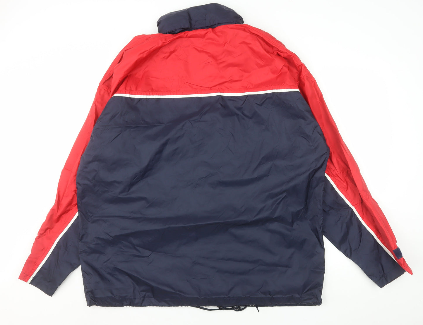 Midwest Men's Blue Red XL Windbreaker Outdoor Jacket