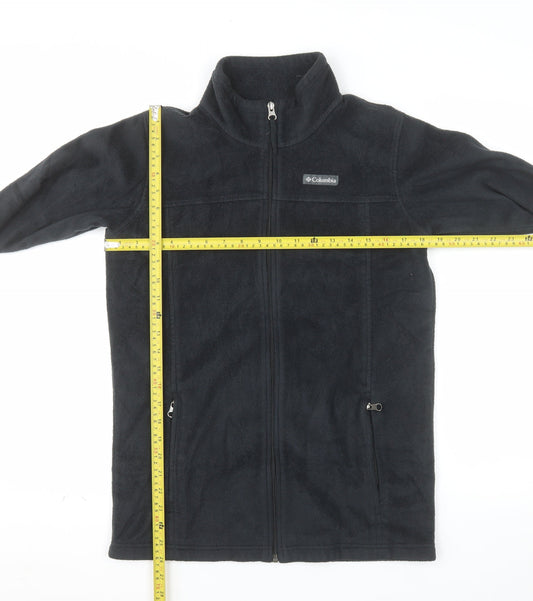 Columbia Women's Black Fleece Full Zip Jacket XL Outdoor