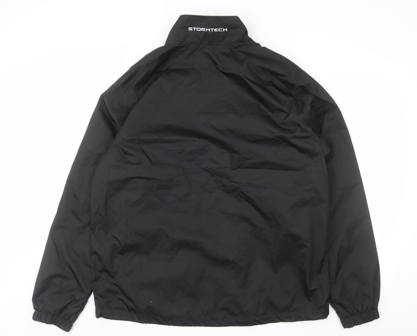 Stormtech Men's Black Windbreaker Jacket XL Polyester Lightweight