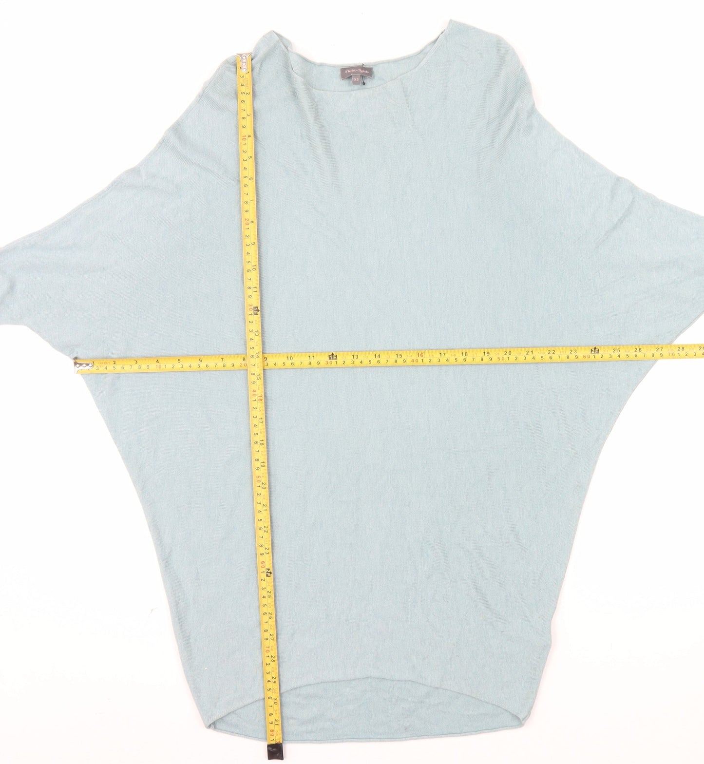 Phase Eight Women's Blue Boat Neck Relaxed Fit Jumper XS
