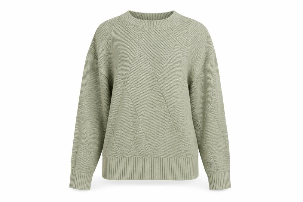 Marks & Spencer Women’s Beige Cotton Knit Pullover Jumper Size S