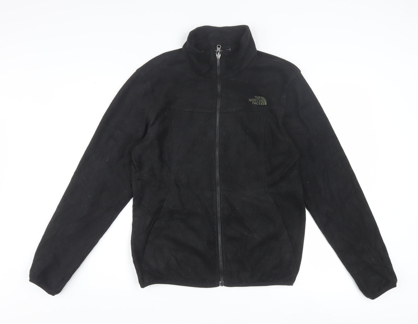 The North Face Women's Black Fleece Full Zip Jacket Size M