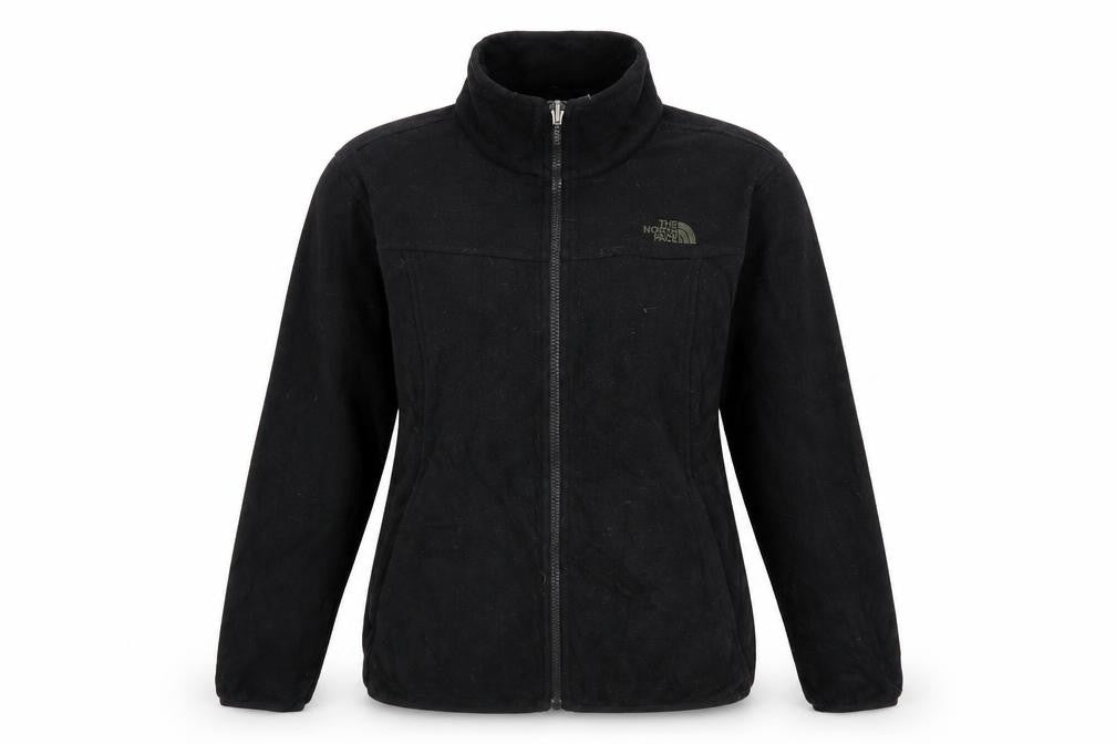 The North Face Women's Black Fleece Full Zip Jacket Size M