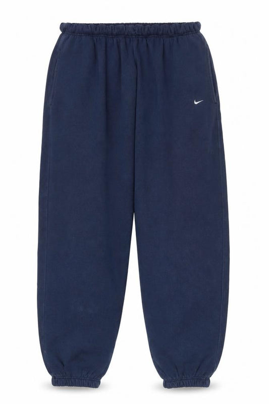 Nike Men's Blue Fleece Sweatpants XL Comfortable Tapered Fit