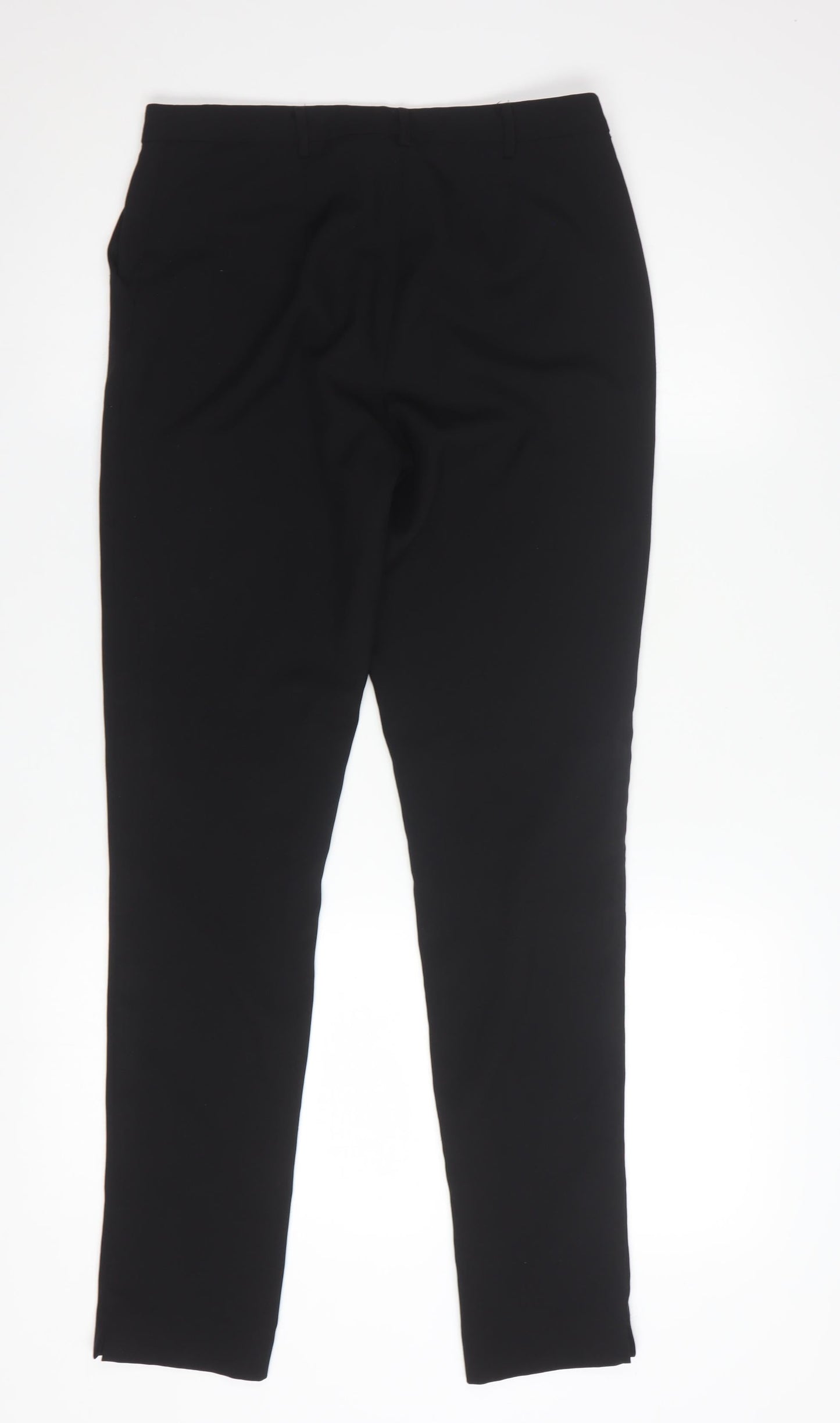 New Look Women's Black Straight Leg Trousers Size 8 Workwear