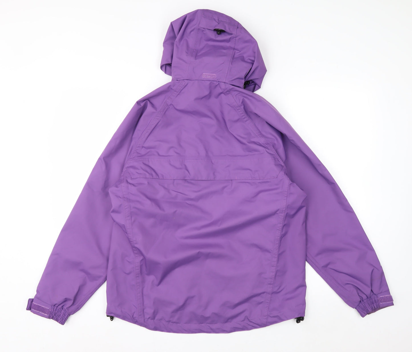 X-Life Women's Purple Waterproof Hooded Rain Jacket Size S 10-12 UK