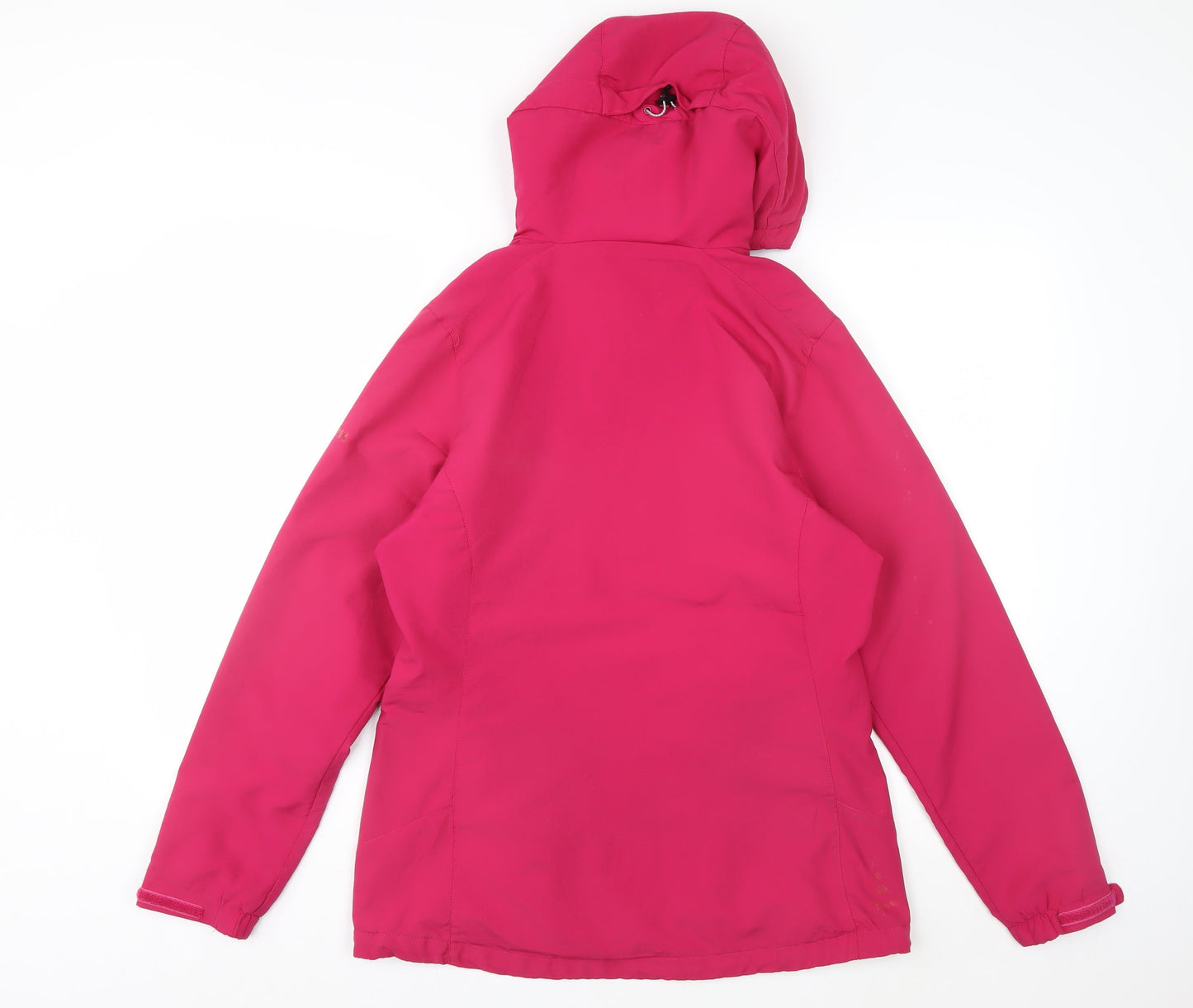 Regatta Womens Pink Softshell Hooded Outdoor Jacket Size 12
