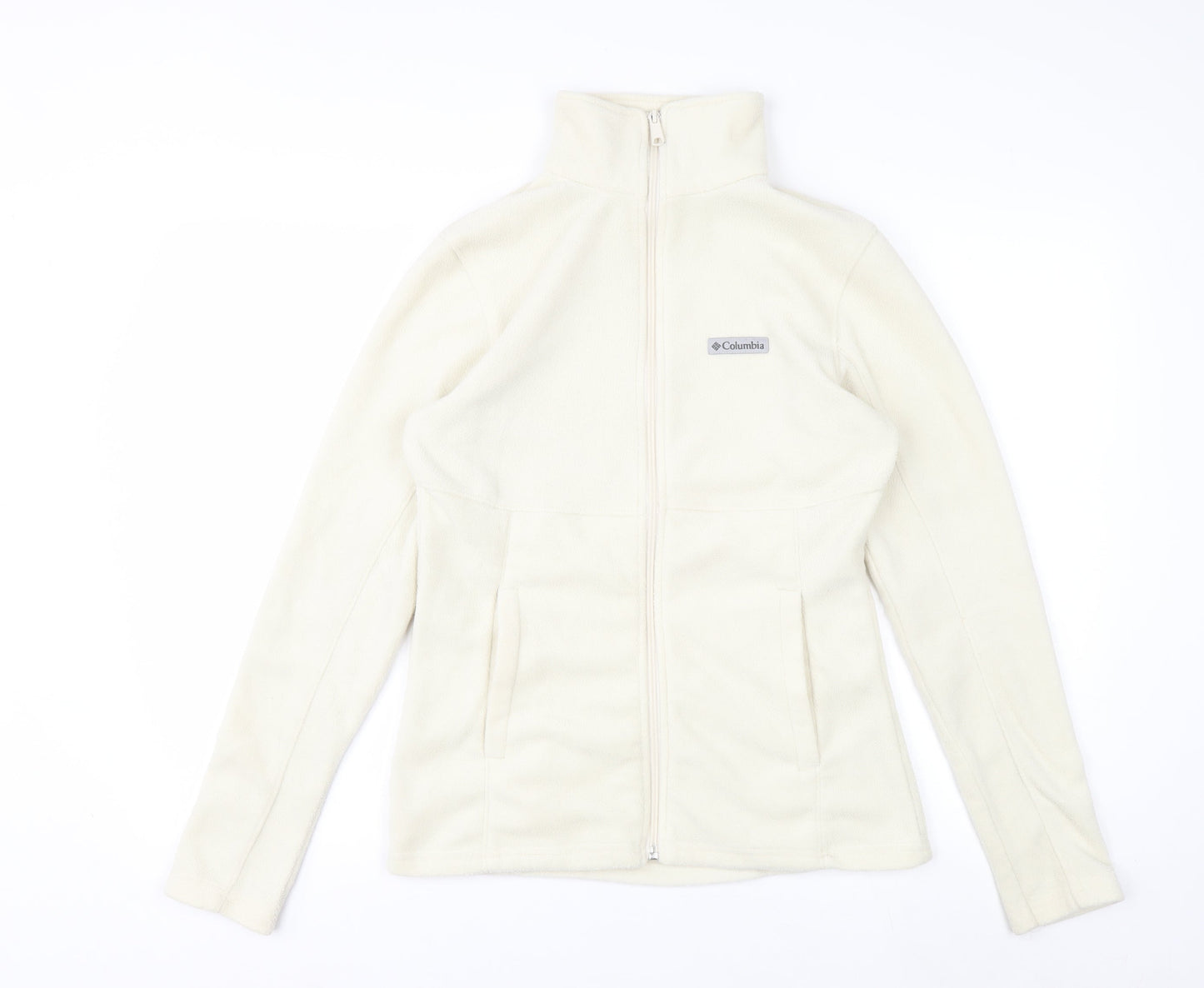Columbia Men's Ivory Fleece Full Zip Outdoor Jacket Size S