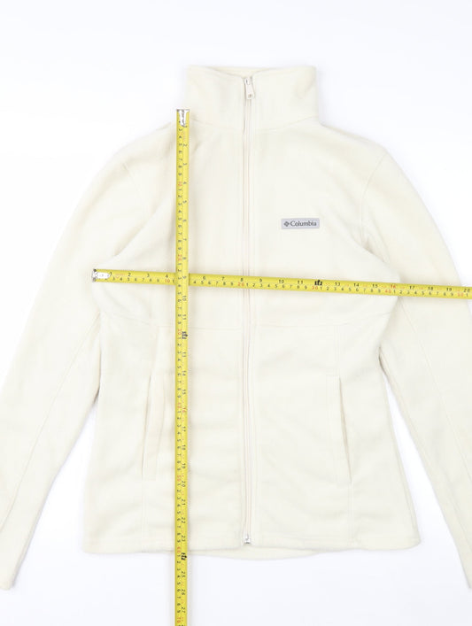 Columbia Men's Ivory Fleece Full Zip Outdoor Jacket Size S