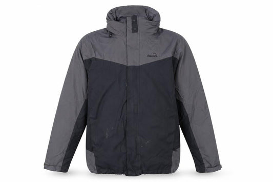 Peter Storm Men's Grey Waterproof Rain Jacket M