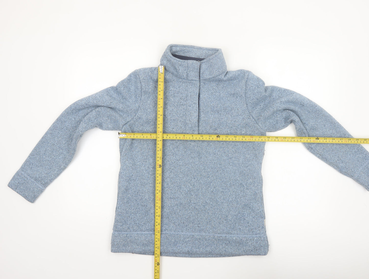 Rohan Womens Blue Pullover Fleece Sweatshirt Size S