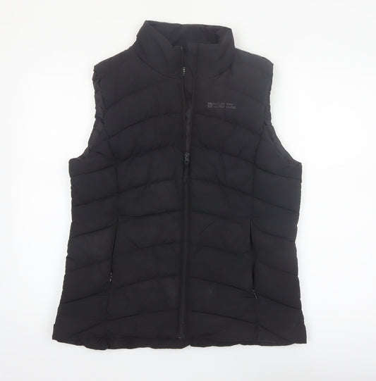 Mountain Warehouse Women’s Black Size 14 Puffer Waistcoat Gilet