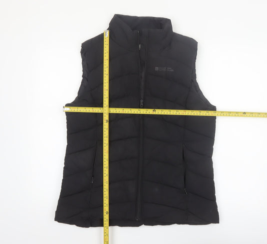 Mountain Warehouse Women’s Black Size 14 Puffer Waistcoat Gilet