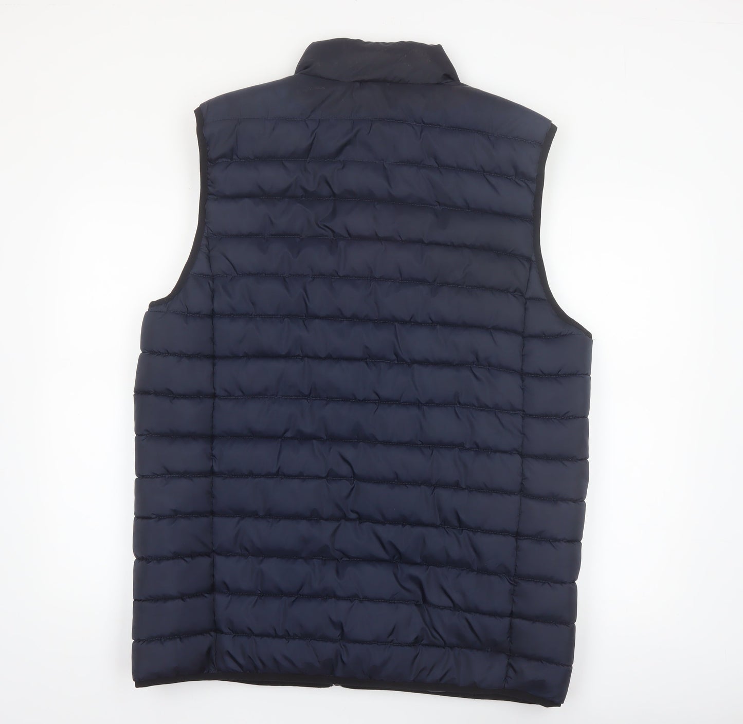 Alphar One Mens Blue XL Puffer Gilet Waistcoat Lightweight