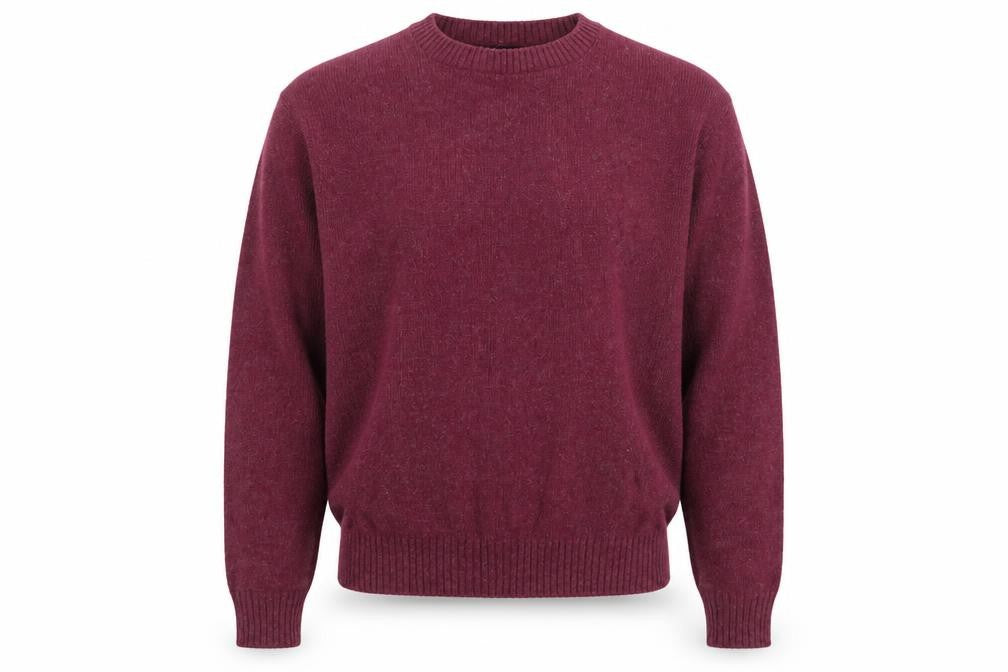 Jantzen Mens Red Wool Crew Neck Pullover Jumper XL Vintage