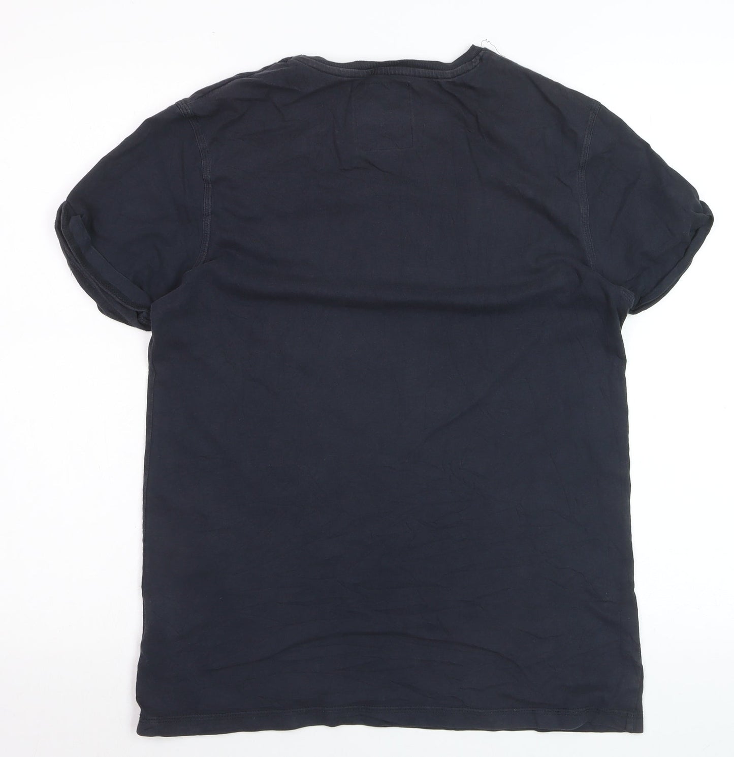 Fabric Men's Black Graphic 'Hype By Nature' T-Shirt Size S