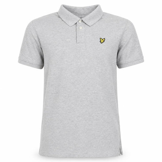 Lyle & Scott Junior Grey Short Sleeve Polo Shirt 14-15 Years