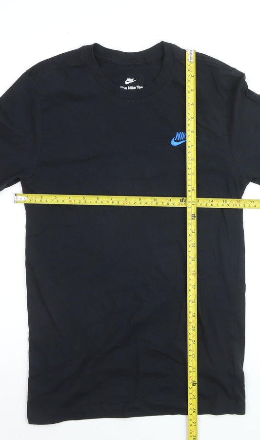 Nike Men's Black XS Short Sleeve Sports Cotton T-Shirt