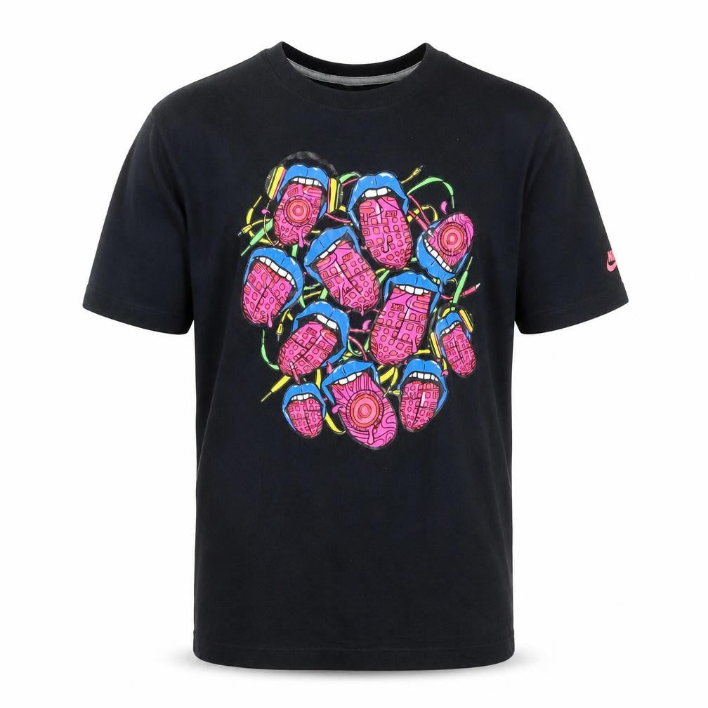 Nike Sportswear Men's Black Graphic Print T-Shirt Size S